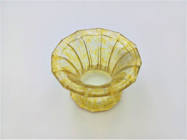 Venetian Chandelier glass stem spacer gold 65mm width 