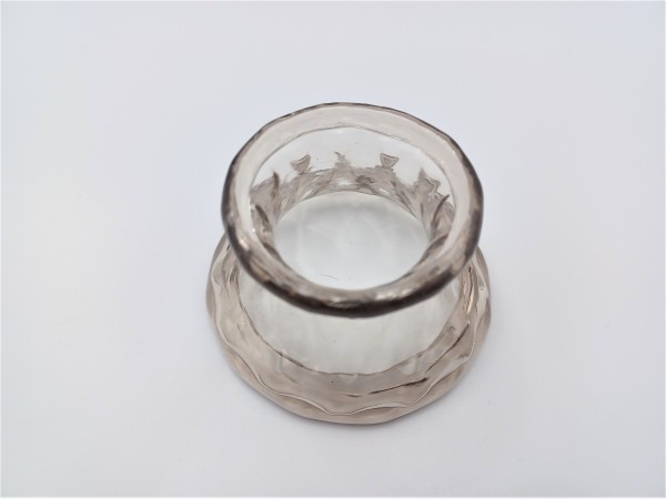 Venetian Chandelier glass stem spacer tinted 75mm width 