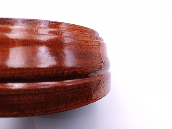 Small chunky ceiling Pattress Utile Approx. Width 135mm varnished 