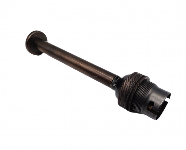 pedestal lamp holder dark bronze B22 large bayonet cap 4 sizes