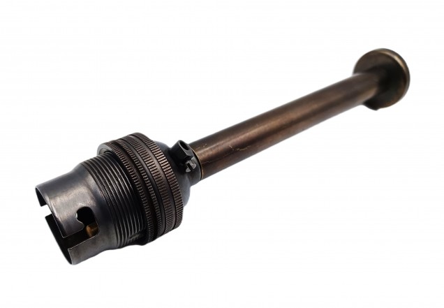 pedestal lamp holder dark bronze B22 large bayonet cap 4 sizes