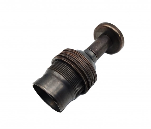 pedestal lamp holder dark bronze B22 large bayonet cap 4 sizes