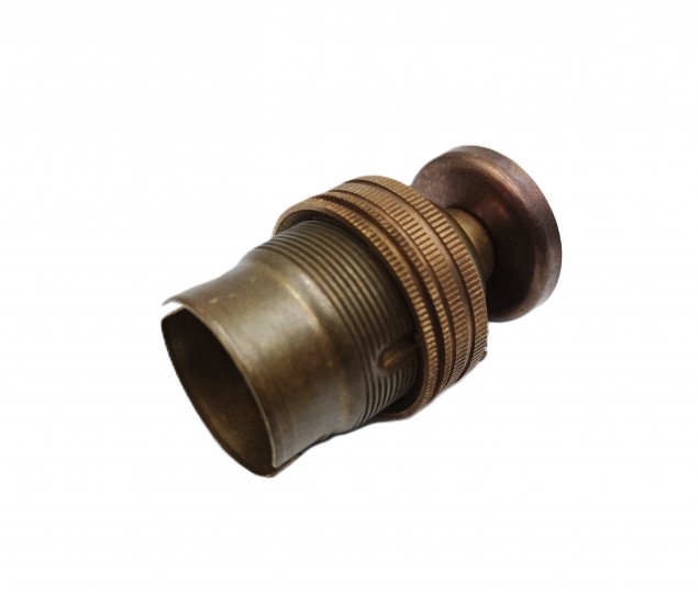 pedestal lamp holder antique brass B22 large bayonet cap 4 sizes