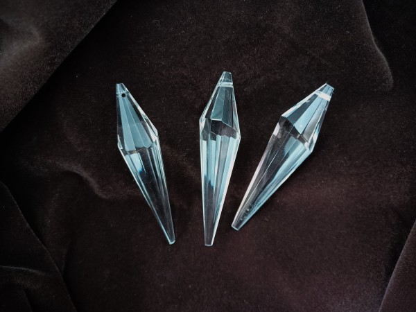 Glass Chandelier Drop Pack Of Three