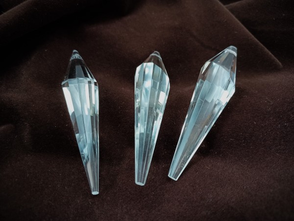 Glass Chandelier Drop Pack Of Three