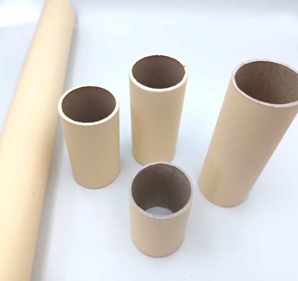 Candle Tube cream Card 32mm Width All Heights 