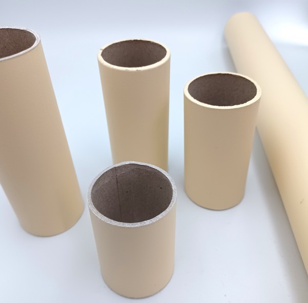 Candle Tube cream Card 32mm Width All Heights 