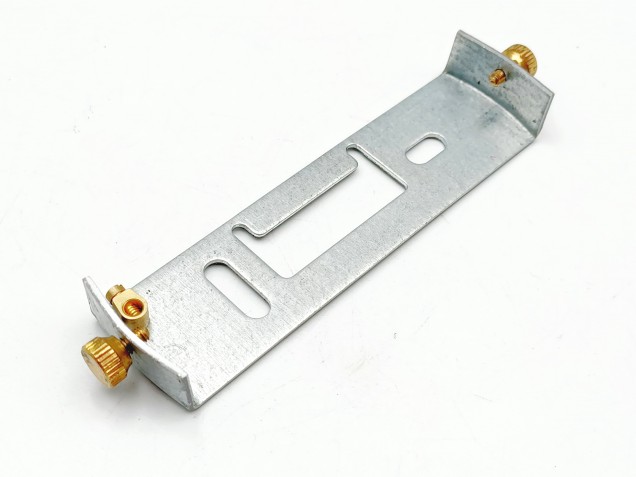 FIXING STRAP CEILING BRACKET WITH BRASS SCREWS TO FIT 100MM DIAMETER