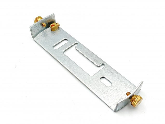 FIXING STRAP CEILING BRACKET WITH BRASS SCREWS TO FIT 100MM DIAMETER