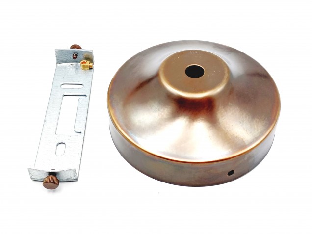 Chandelier ceiling rose with fixing strap, bracket and nuts.