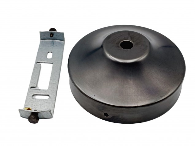 Chandelier ceiling rose with fixing strap, bracket and nuts.