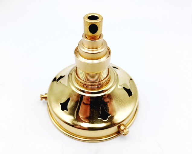 Lamp shade gallery 83mm Width With E14 Lamp Holder Side Entry Cord Grip