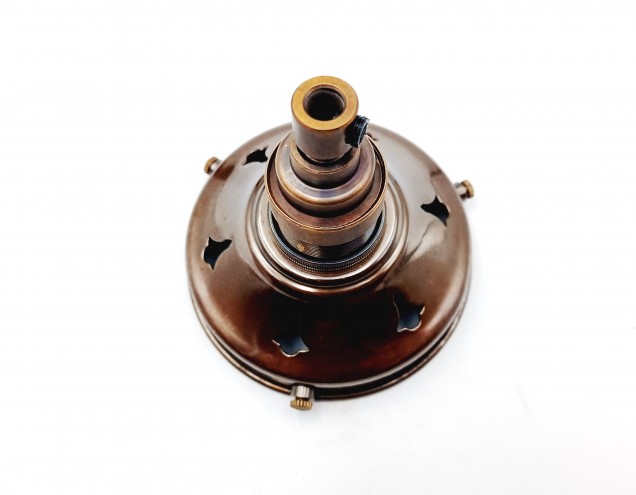 Lamp shade gallery 83mm Width With E14 Lamp Holder Side Entry Cord Grip