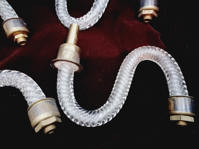 Vintage Bohemian glass wall light rope Arms pack of 4