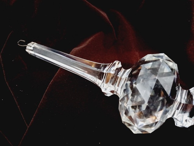 Chandelier Crystal Centre Pendant by F C Osler