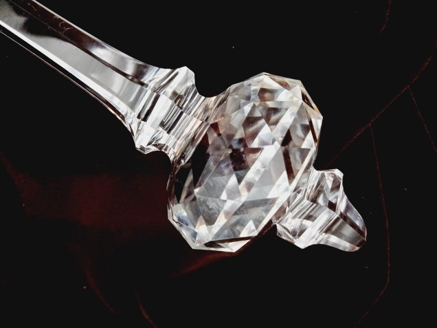 Chandelier Crystal Centre Pendant by F C Osler