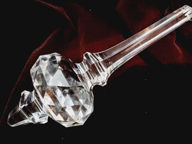 Chandelier Crystal Centre Pendant by F C Osler