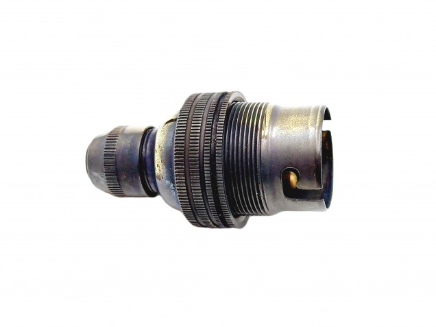 Lamp holder With Cord Grip BC B22 Brushed Antique