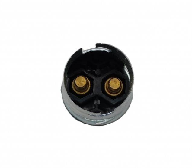 Bakelite B15 SBC lamp holder white threaded skirt plus large rings M10 base 