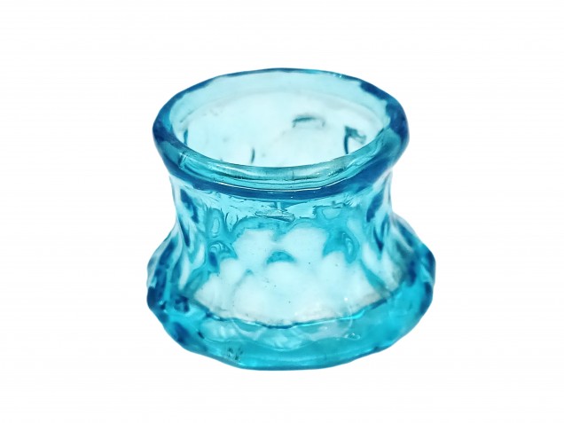 Turquoise Murano Chandelier Stem Collar 