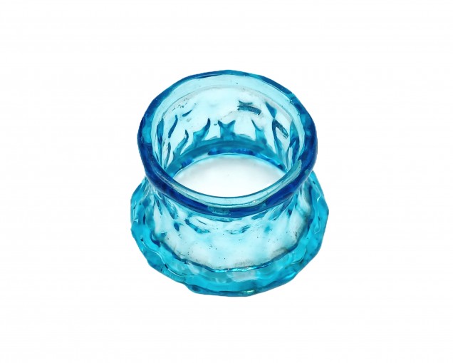 Turquoise Murano Chandelier Stem Collar 