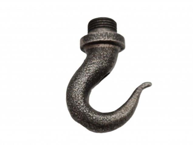 Chandelier hook heavy duty cast iron ceiling hook plate and screws
