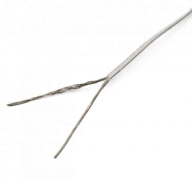 2 Core Flex Mini Clear Electric Cable 0.96mm