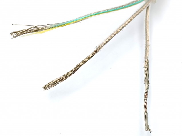 Clear Electrical Cable 3 Core Pvc 0.75mm Inner Core