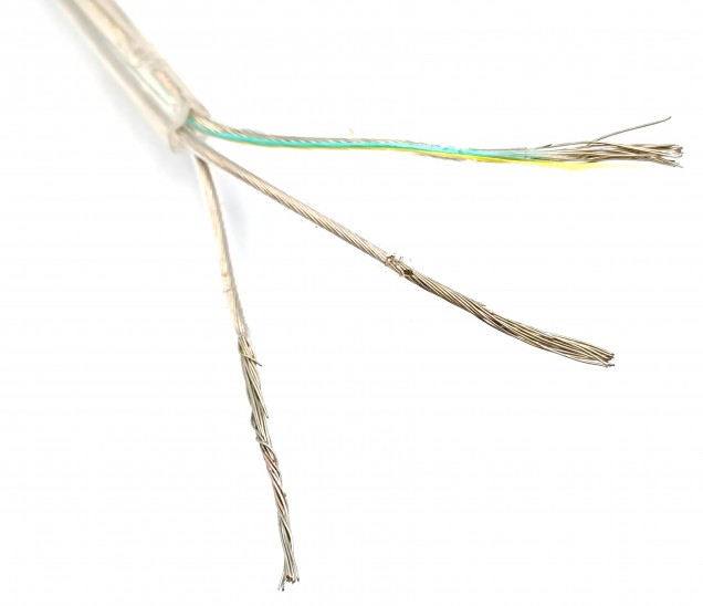 Clear Electrical Cable 3 Core Pvc 0.75mm Inner Core