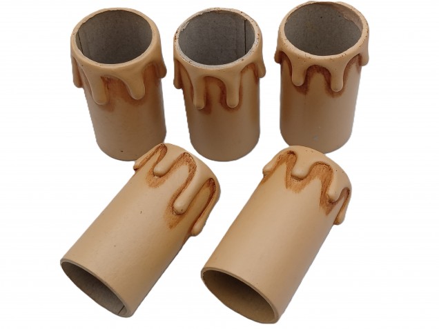 Candle Tubes Antique Drip Card 55mm x 26mm