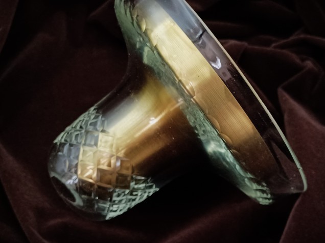 Bohemian Cut Glass Chandelier Ceiling Rose  