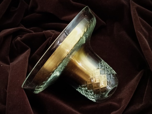 Bohemian Cut Glass Chandelier Ceiling Rose  