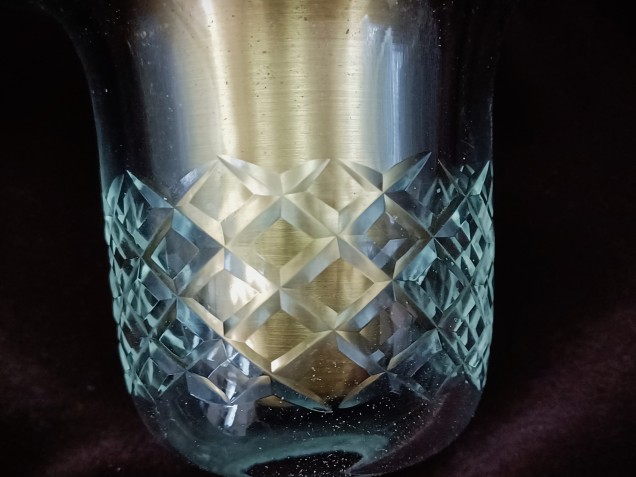 Bohemian Cut Glass Chandelier Ceiling Rose  