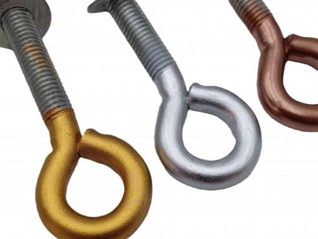 100mm Chandelier Hook Closed Loop Heavy Duty Hand Painted 