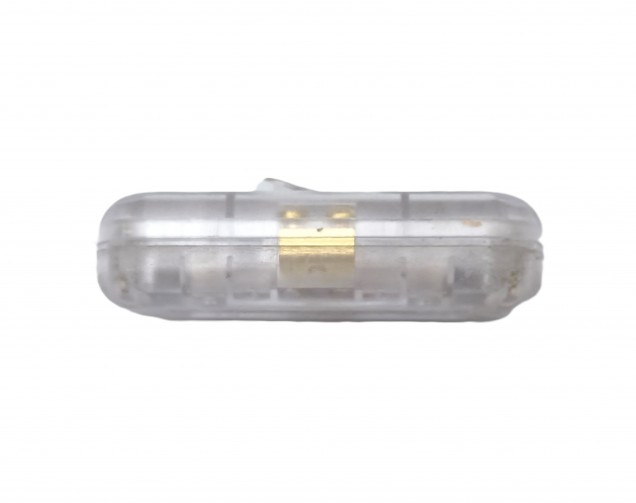 Clear inline torpedo lamp switch light switch 2 core only