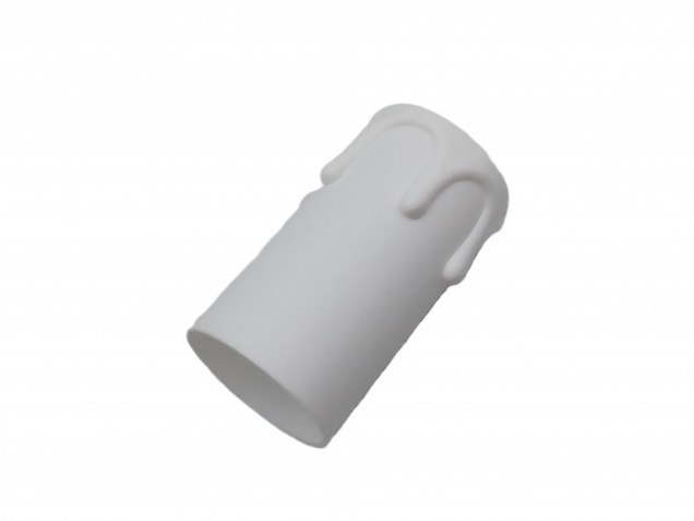 Candle Tubes sleeves white drip Plastic 53mm x 26mm