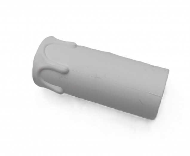 Candle Tube White Drip Plastic 70mm x 27mm
