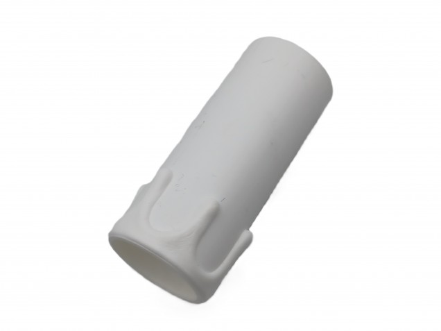 Candle Tube White Drip Plastic 70mm x 27mm