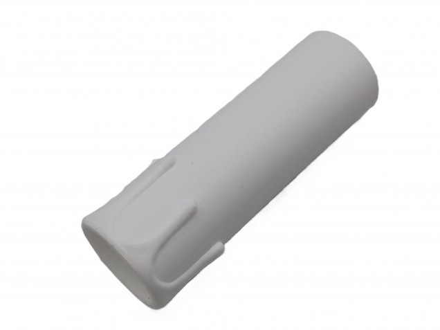 Candle Tube White Drip Plastic 90mm x 27mm