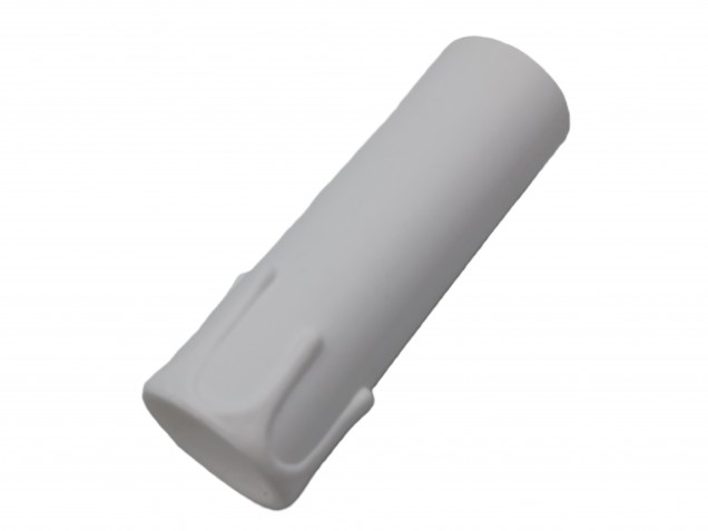 Candle Tube White Drip Plastic 90mm x 27mm