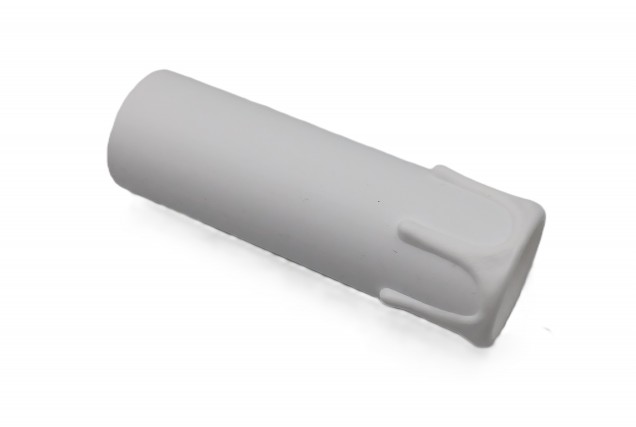 Candle Tube White Drip Plastic 90mm x 27mm