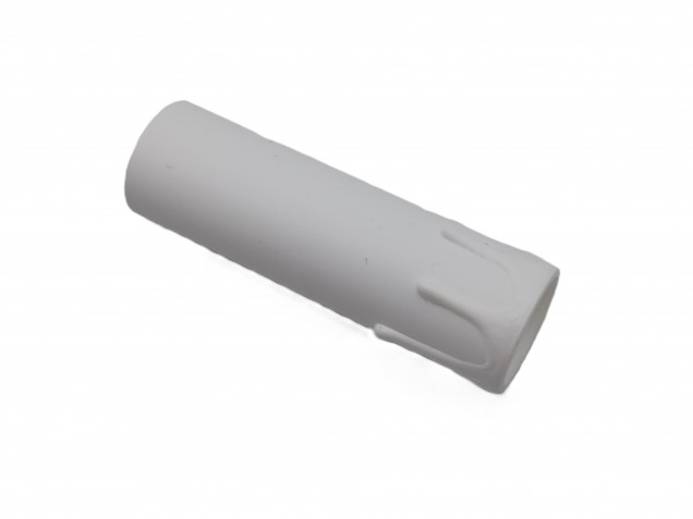 1 X Candle Tube white drip plastic 85MM X 24MM