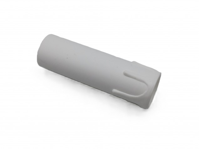 1 X Candle Tube white drip plastic 85MM X 24MM