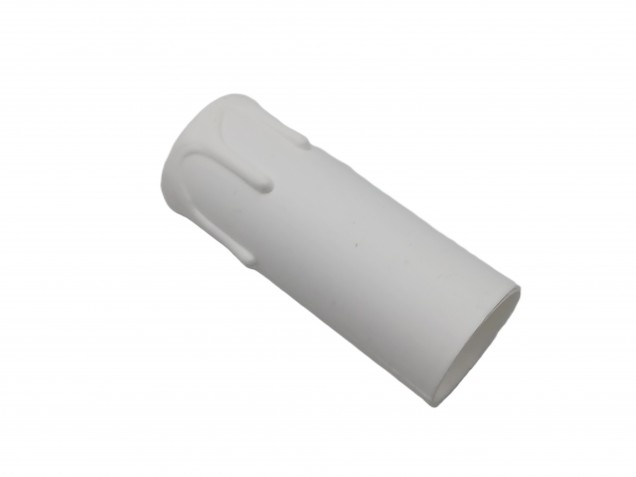 Candle Tube Plastic White Drip 65mm x 24mm