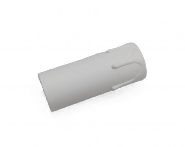 Candle Tube Plastic White Drip 65mm x 24mm