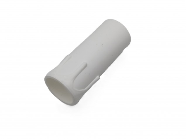 Candle Tube Plastic White Drip 65mm x 24mm