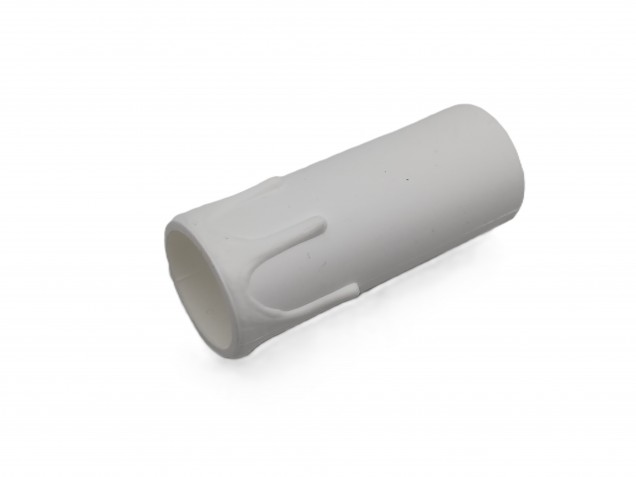 Candle Tube Plastic White Drip 65mm x 24mm