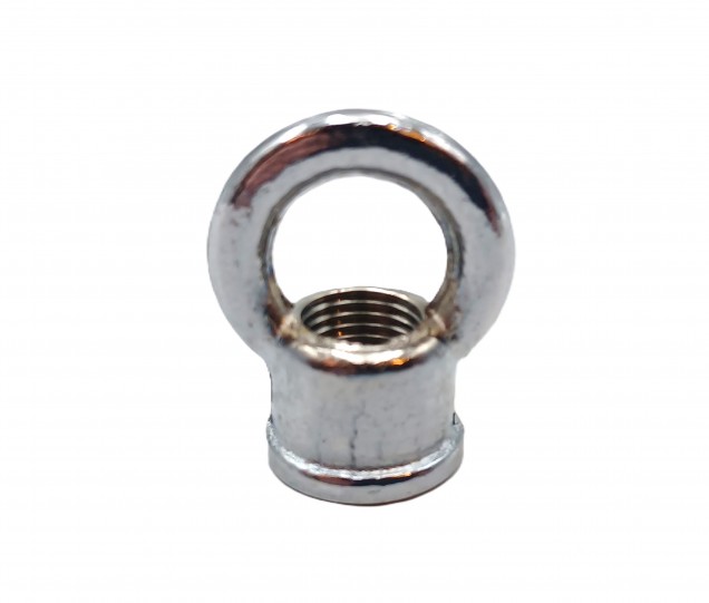 CHROME chandelier hook closed loop