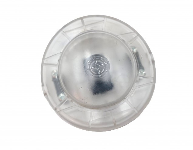 Inline floor or table lamp switch in clear 2 core only