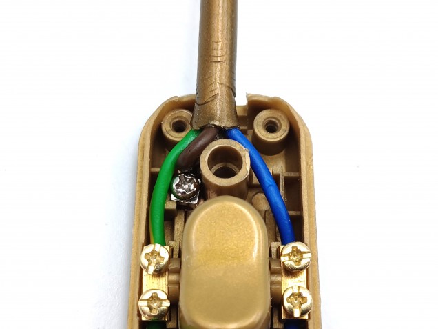 Inline torpedo lamp switch light switch 2 or 3 core white